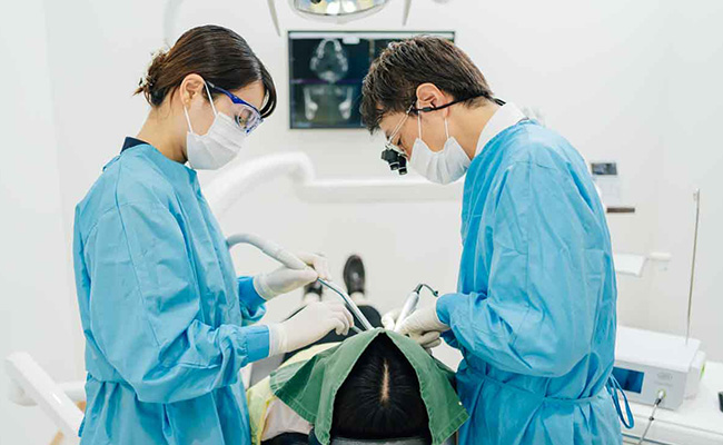 口腔外科専門担当医在籍で難症例にも対応可能