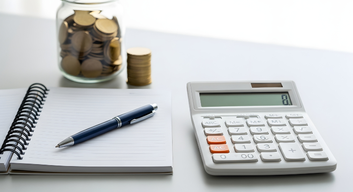 審美歯科の費用を計算するイメージ