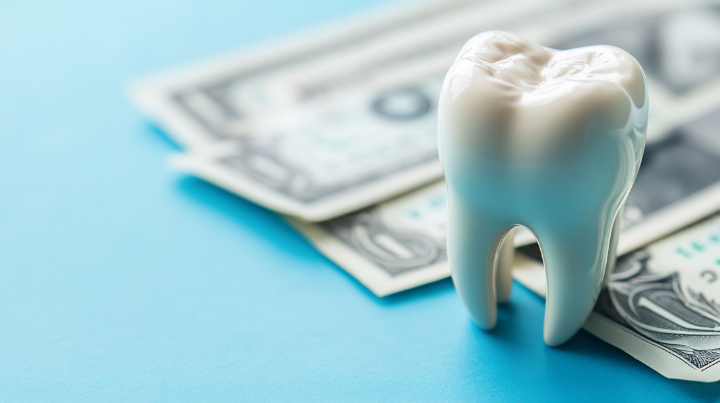 歯医者のクリーニングにかかる費用のイメージ