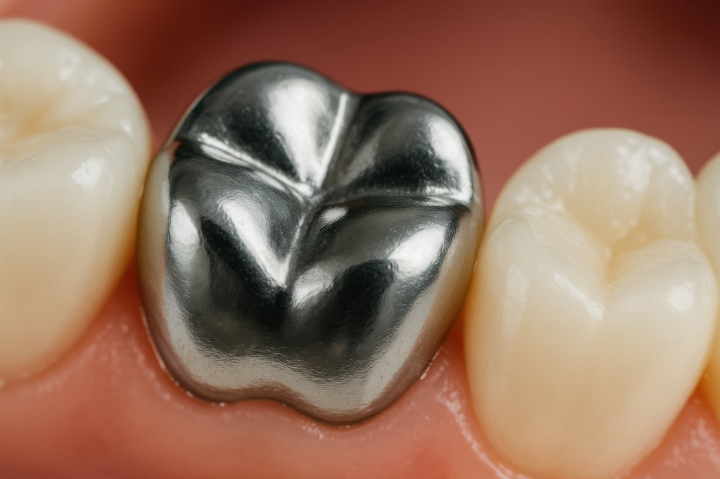 銀歯のイメージ