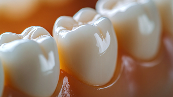 審美性に優れたセラミックの歯