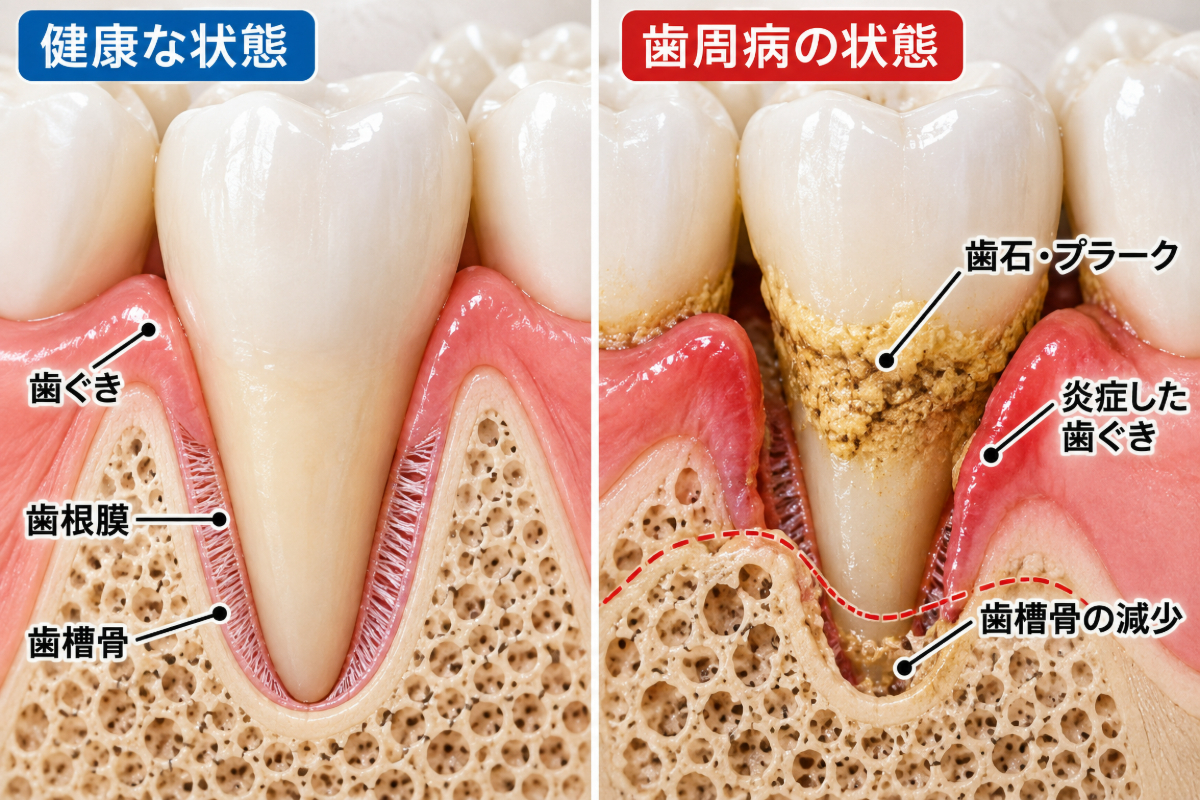 歯周病の構造